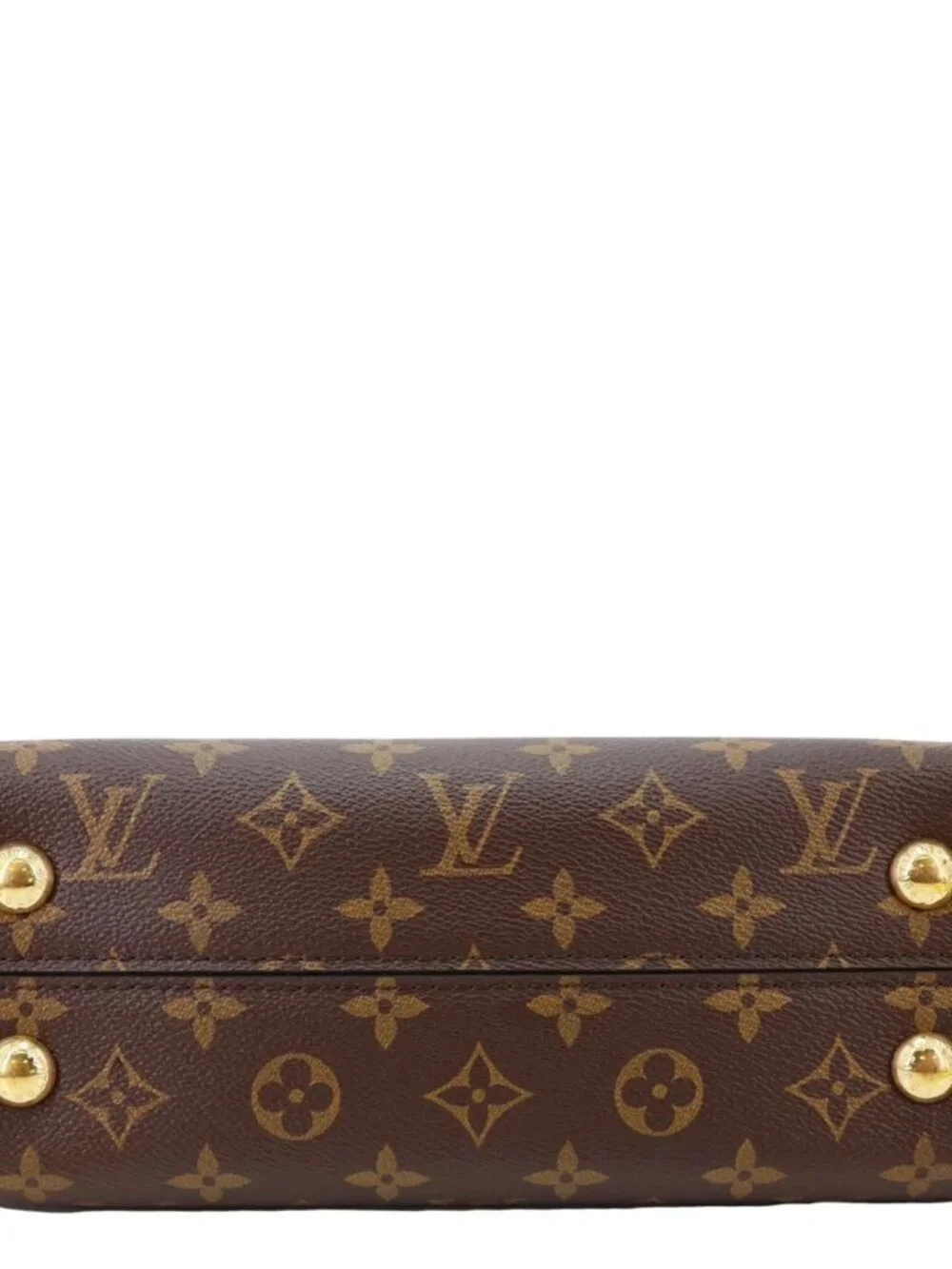Louis Vuitton Cluny BB Monogram Canvas Crossbody Bag Brown